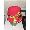 Image 1 : HELEN JOYCE ORIGINAL RED CLOCHE HAT