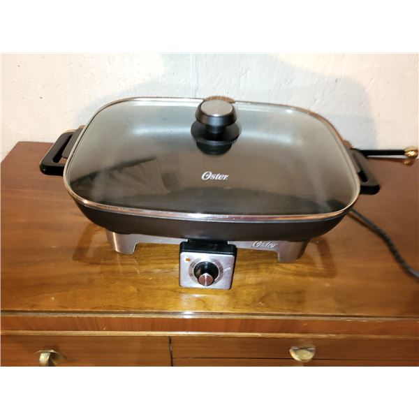 OSTER ELECTRIC SKILLET (SKILLET IS PORTABLE) MODEL CKSTSKRM16-033