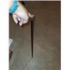 Image 1 : OLD VINTAGE BLACK WOODEN GENTLEMENS CANE