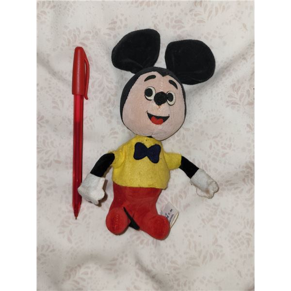 1960S WOOLIKINS MICKEY MOUSE WITH TAG