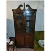 Image 1 : ANTIQUE FARMHOUSE WOODEN CHINA CABINET