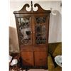 Image 3 : ANTIQUE FARMHOUSE WOODEN CHINA CABINET
