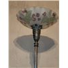 Image 2 : MID CENTURY FLOOR LAMP WITH ORIGINAL GLASS SHADE