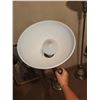 Image 3 : MID CENTURY FLOOR LAMP WITH GLASS SHADE (ORIGINAL?)