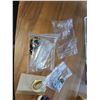 Image 8 : LARGE PLASTIC EARRING HOLDER AND CONTENTS
