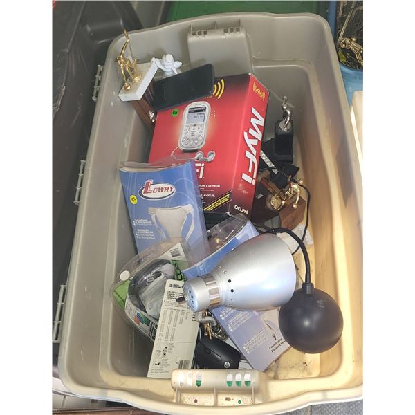 LARGE TOTE OF RANDOM ITEMS