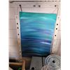 Image 7 : RANDOM LOT OF ITEMS INCLUDING LARGE CANVAS