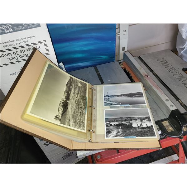 EDMONTON AND ALBERTA VINTAGE PHOTOGRAPHS IN ALBUM