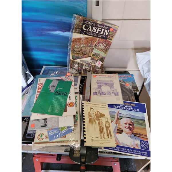 MISC LOT OF MAPS ETC