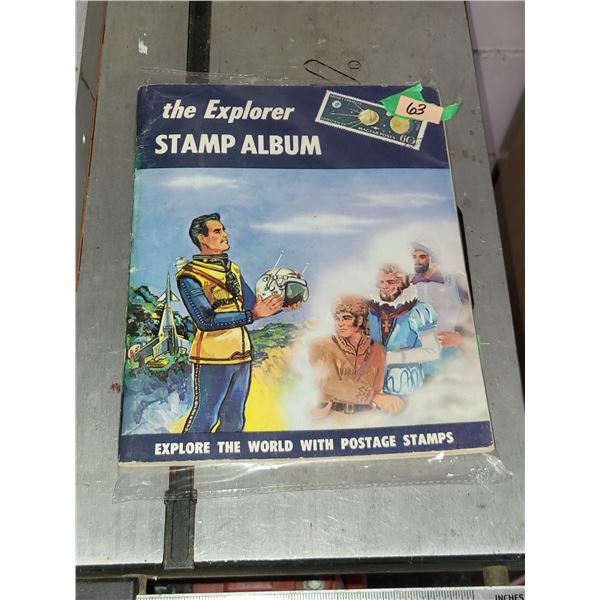 1959 PAPERBACK STAMP ALBUM