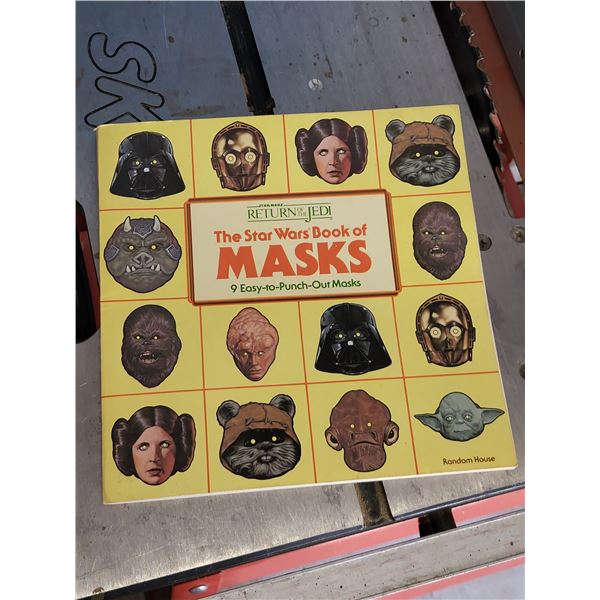 RETURN OF THE JEDI MASK BOOK