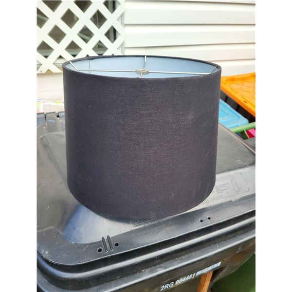 BLACK LAMPSHADE