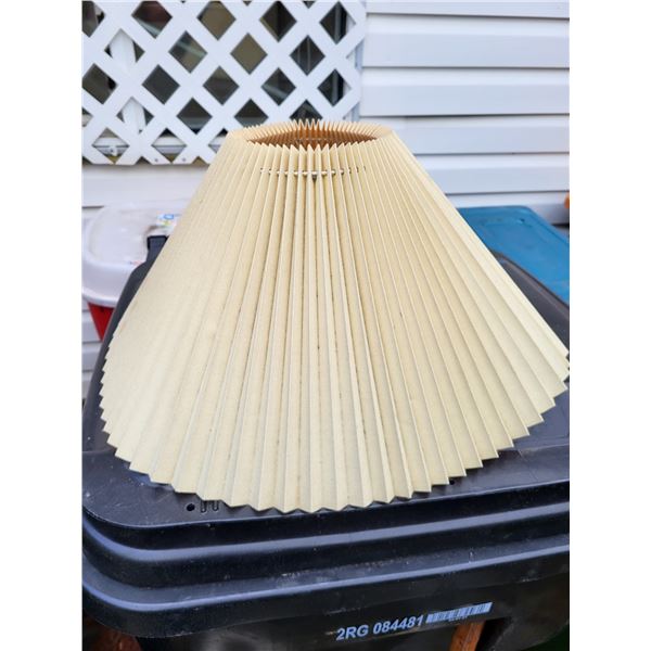 80S ECRU LAMPSHADE