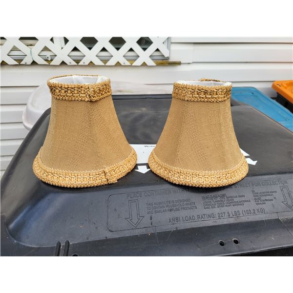 CAMEL COLOURED LAMPSHADE (2)