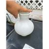 Image 3 : VINTAGE FLORAL WHITE GLASS LAMP COVER