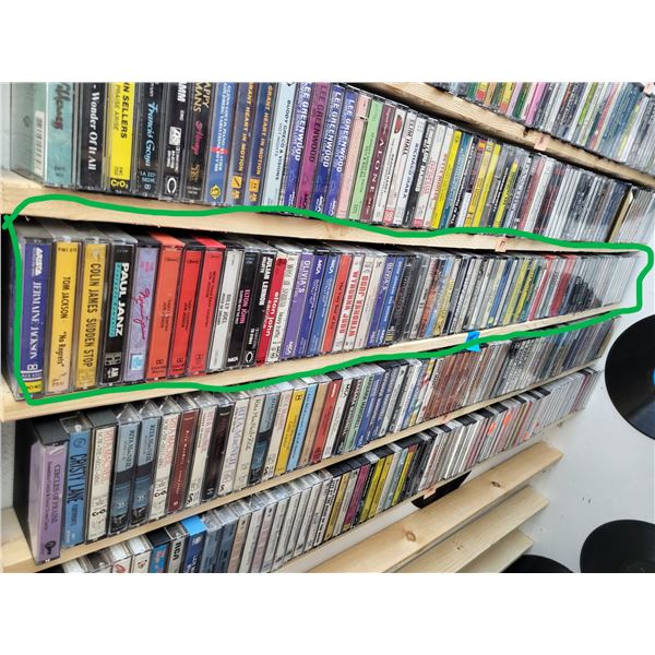 LOT OF VARIOUS CASSETTE TAPES LOT 5