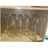 Image 1 : LOT OF 13 OLD GLASS MILK BOTTLES (3 OR 4 DIFFERENT TYPES)