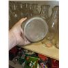 Image 3 : LOT OF 13 OLD GLASS MILK BOTTLES (3 OR 4 DIFFERENT TYPES)