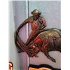Image 2 : LARGE VINTAGE SYROCO/COPPERCRAFT MATADOR WALL ART