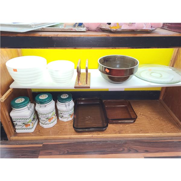 CONTENTS OF 2 SHELVES LOT 3