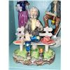 Image 2 : SHELF OF VINTAGE STATUES (5 PIECES)