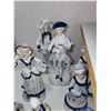 Image 3 : LARGE LOT OF BLUE AND WHITE CERAMICS DELFT BLUE(?) (17 PIECES)