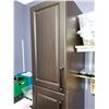 Image 3 : TALL BROWN CABINET WITH 6 SHELVES