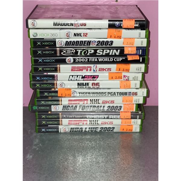 LOT OF VIDEO GAMES LOT 1