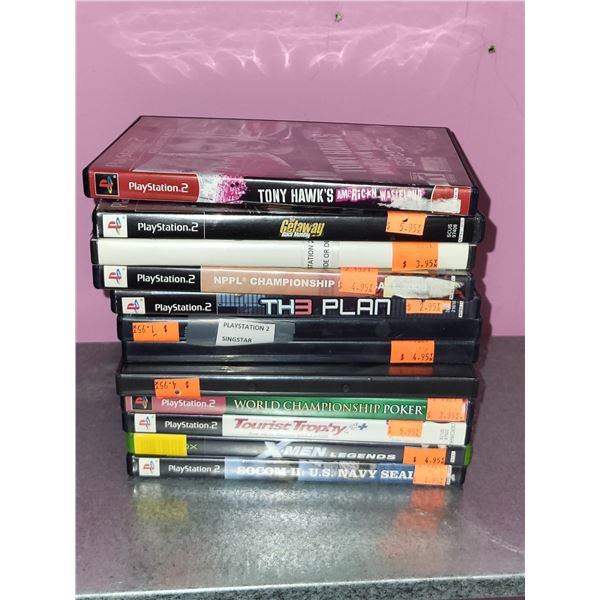 LOT OF VIDEO GAMES LOT 2