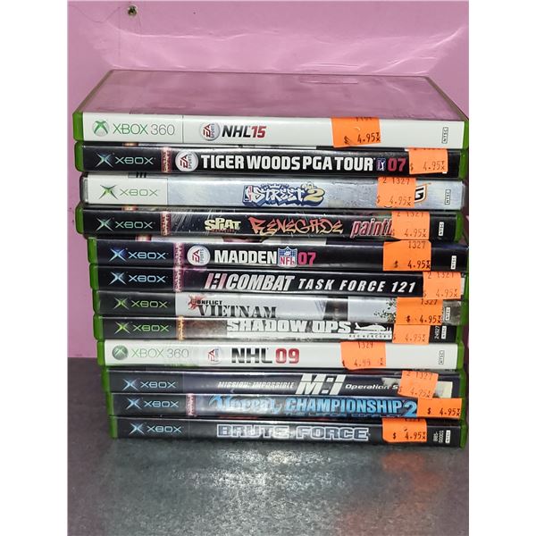 LOT OF VIDEO GAMES LOT 3