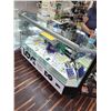 Image 1 : GLASS DISPLAY SHOWCASE WITH BACK PIECES