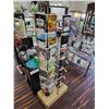 Image 3 : 2 COLUMN GREETING CARD DISPLAY SPINNER STAND (70 CARD POCKETS)