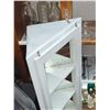 Image 4 : 4 SHELF WHITE CORNER UNIT