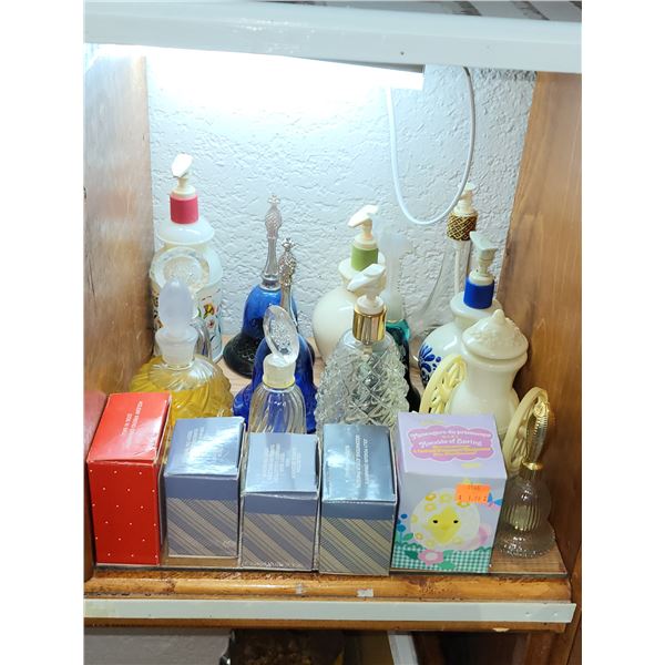 LOT OF AVON PERFUME BOTTLES LOT 3
