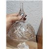 Image 4 : LOT OF VARIOUS CRYSTAL CANDY DISH LIDS