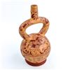 Image 1 : MOCHE STIRRUP-SPOUT VESSEL - PERU ART SCULPTURE