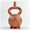 Image 6 : MOCHE STIRRUP-SPOUT VESSEL - PERU ART SCULPTURE
