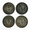 Image 2 : VTG DISNEYLAND MICKEY MOUSE PEWTER COASTERS