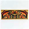 Image 1 : WOODEN CEDAR BOX - CANADIAN HAIDA ARTIST DESIGN