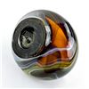 Image 8 : HAND BLOWN SWIRL ART GLASS BOWL SCULPTURE