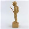 Image 3 : MAN WITH RIFLE WOOD CARVING HUNTER BY JL DAIGLE