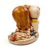 Image 4 : RAGGEDY ANN TEDDY BEAR & GIRL CHALKWARE STATUE