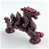 8044  FENG SHUI CHINESE RED DRAGON FOR LUCK and SUCCESS