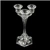 Image 2 : VTG CRISTAL D’ ARQUES 3-ARM CRYSTAL CANDELABRA