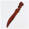 Image 3 : HANDMADE KNIFE-LIKE WOOD CARVING - TAHITI TIKI?