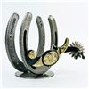 Image 1 : NORDIC FORGE HORSESHOE METAL SCULPTURE HOLDER