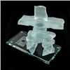 Image 4 : ENGRAVED 2003 AWARD - LARGE INUKSHUK - U OF L