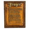 Image 1 : VTG RELIGIOUS ST. FRANCIS OF ASSISI PRAYER PLAQUE