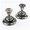 Image 1 : VTG SILVER PLATED WM ROGERS CANDLE HOLDER SET