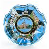 Image 1 : VINTAGE 7” GLASS DISNEYLAND DISH TRAY - HOUZE ART